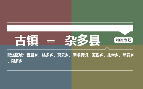 古镇到杂多县物流专线（市/县-均可送达）